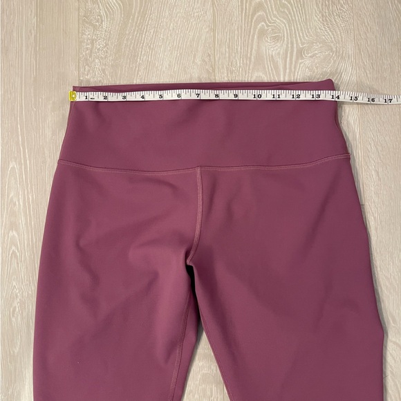 Lululemon Wunder Train High-Rise Tight 25” Plum Pink Purple size 12 - Picture 7 of 16